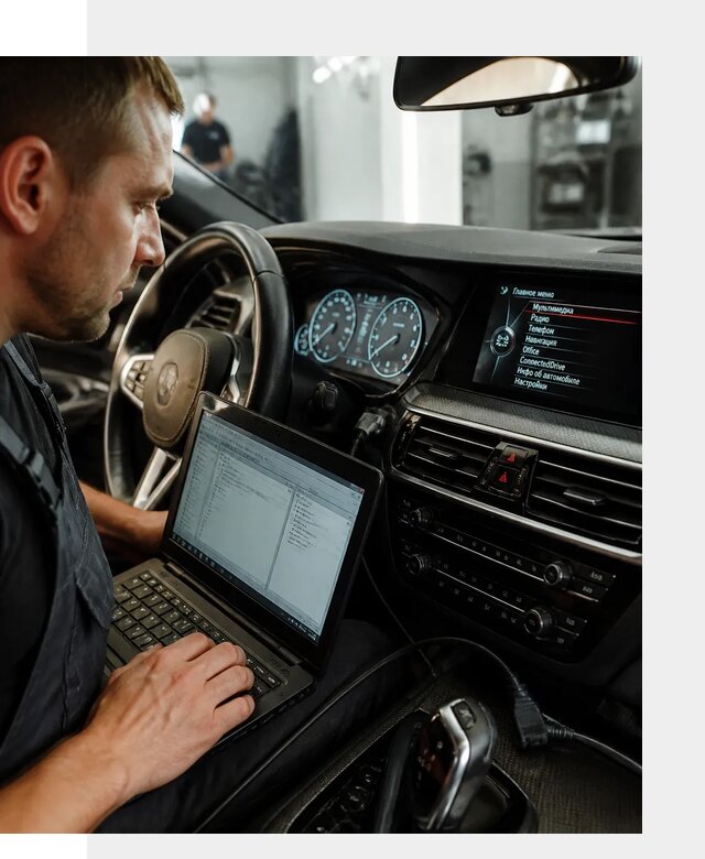 Русификация приборной панели BMW для авто в Баксане от компании