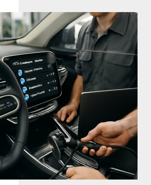 Установка приложений Geely для мультимедиа автомобиля в Баксане