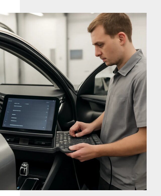 Русификация мультимедиа автомобилей Lynk Co в Баксане