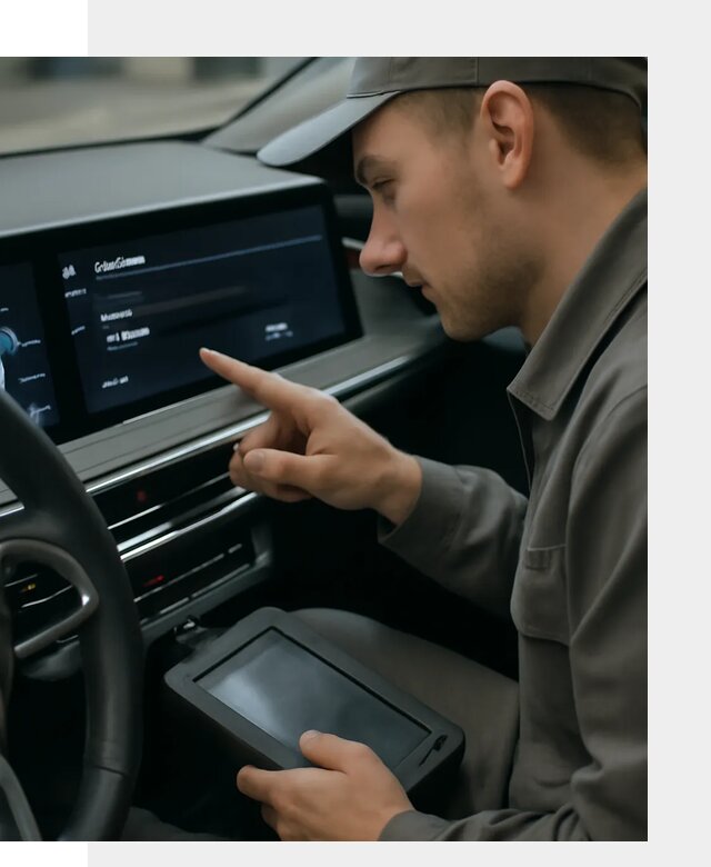 Русификация приборной панели автомобиля Voyah в Баксане