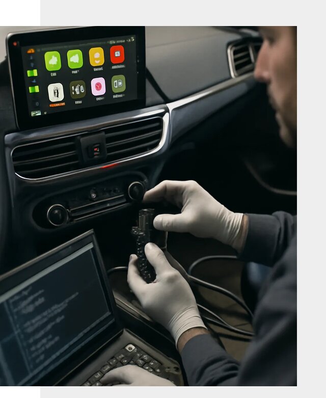 Активация Apple CarPlay в Баксане для штатной мультимедиа