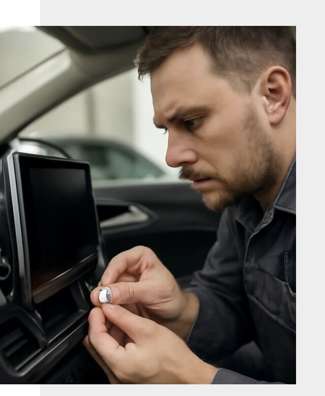 Установка SIM карты в авто для мультимедиа в Баксане