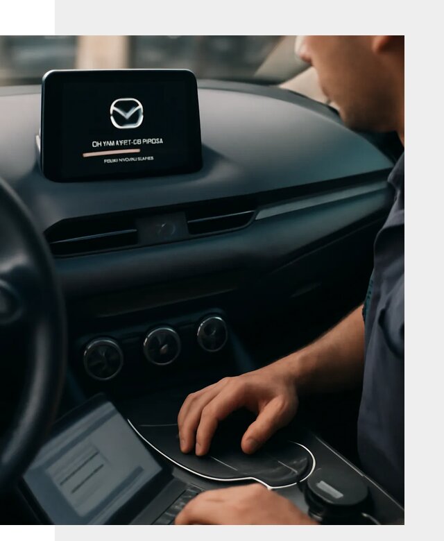 Установка приложений Mazda на мультимедийную систему в Баксане